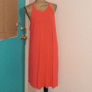 Gap Peach Sleeveless Summer Dress